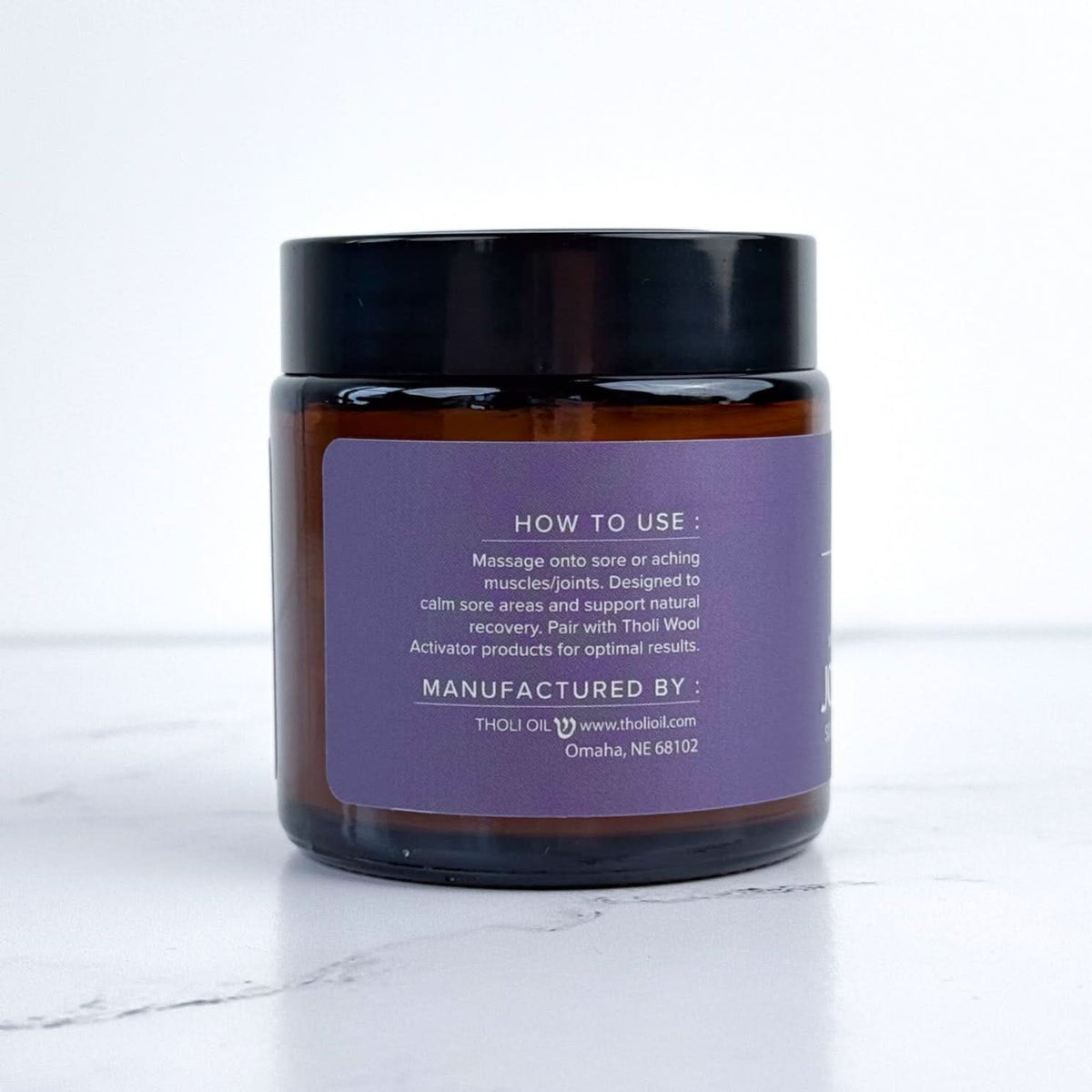Tholi Oil Jojoba Balm - Relief from Muscle and joint aches and pains
