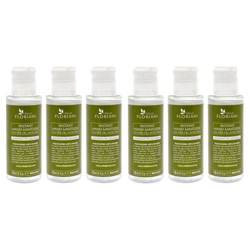 Villa Floriani Hand Sanitizer by Villa Floriani for Unisex - 3.4 oz Hand Sanitizer - Pack of 6