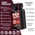 Kidney Support Cleanse Detox & Repair -120 Capsules - Cranberry & Astragalus Root Pills
