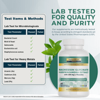 Nature's Lab Gold Magnesium + Ashwagandha with L-Theanine - 60 Capsules