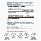Nature's Lab Gold Magnesium + Ashwagandha with L-Theanine - 60 Capsules