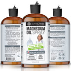 Doctor Recommended Pure Topical Magnesium Oil Spray [16oz RE-FILL], Ultra-Fast Absorption for Better Health, Original Zechstein Brine