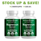 Magnesium Glycinate Supplement 90 Capsules