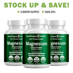 Magnesium Glycinate Supplement 90 Capsules