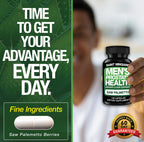 Men's Prostate Health - 120 Capsules of Advanced Prostate Supplements for Men with Saw Palmetto