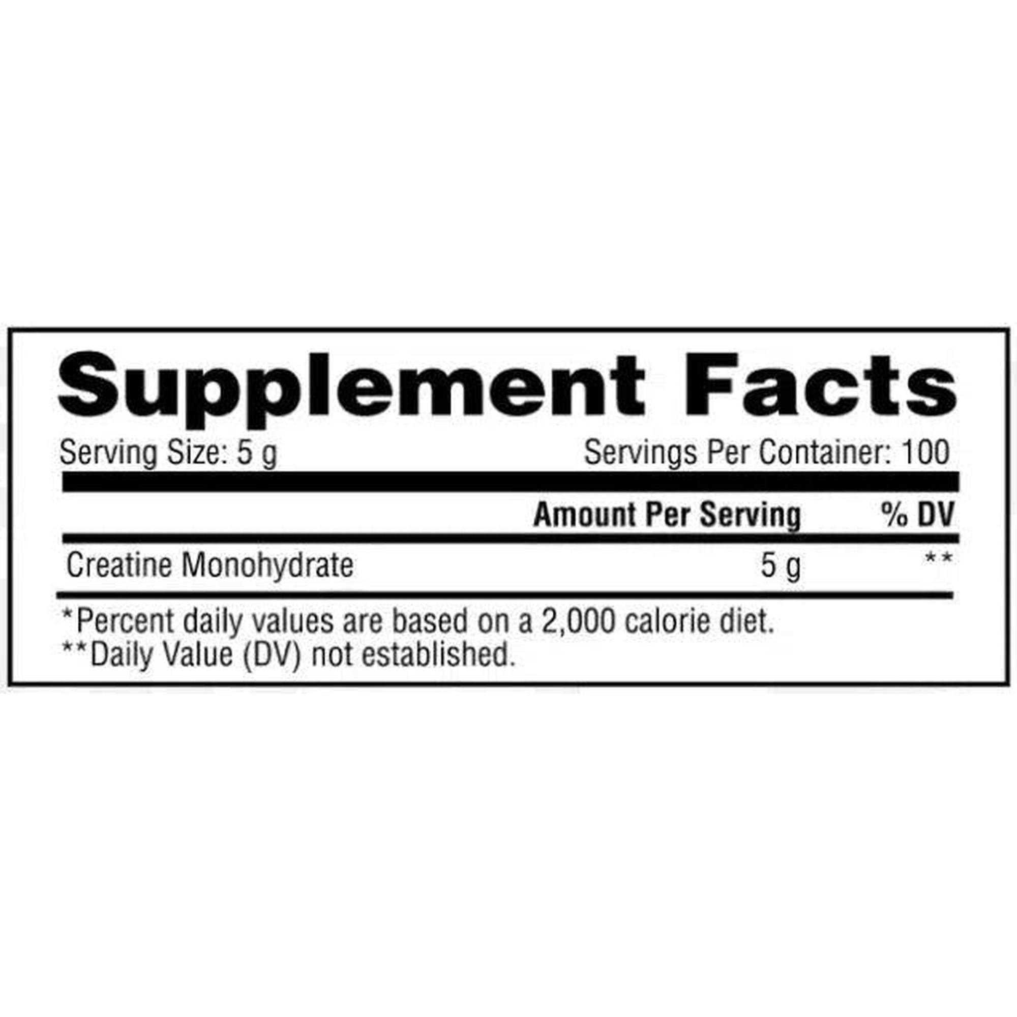 Metabolic Nutrition Creatine Monohydrate