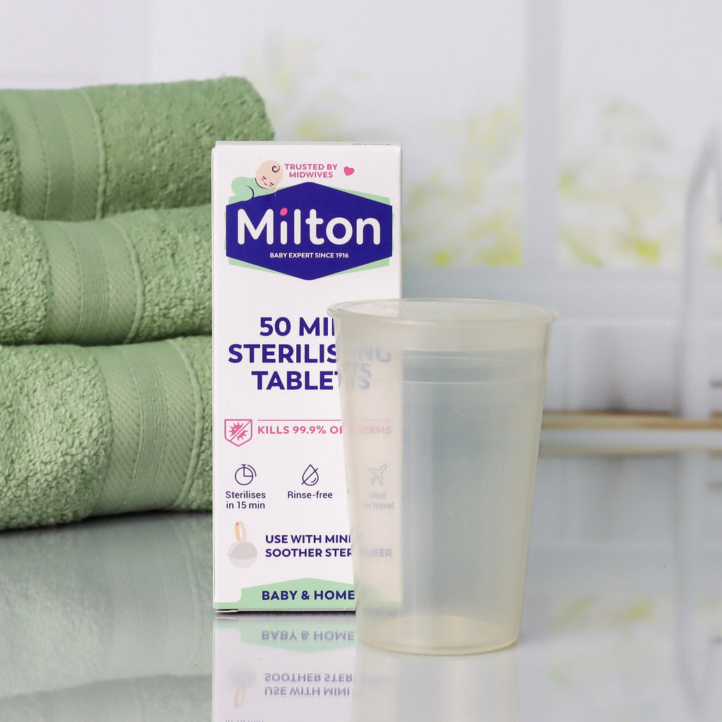 Menstrual Cup Sanitizing Kit | Container & Milton Mini Tabs