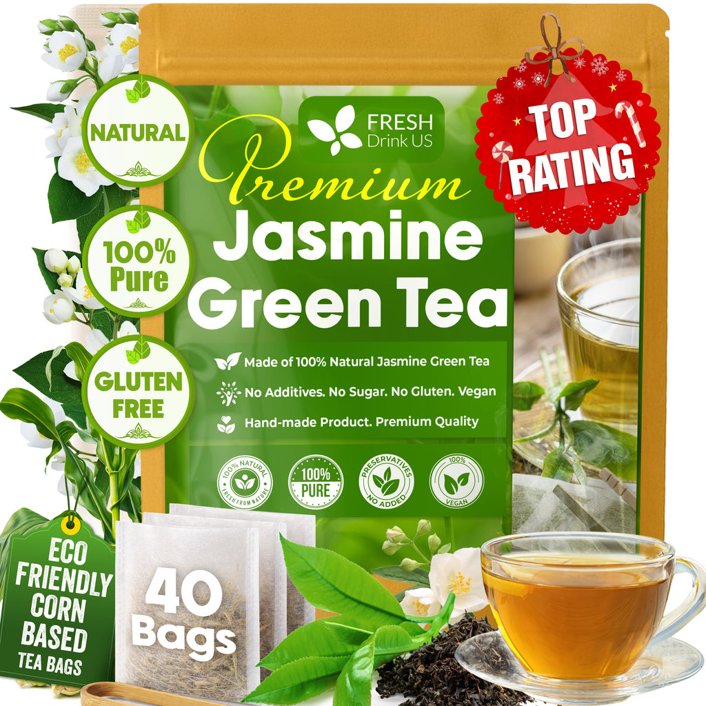 Premium Jasmine Green Tea Bags