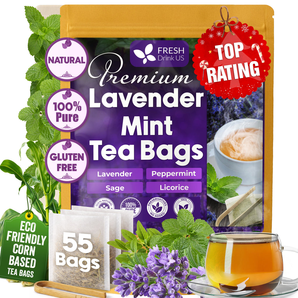Premium Lavender Mint Tea Bags