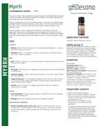 Frankincense & Myrrh Essential Oil Duo