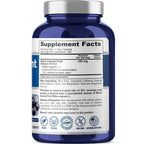 NusaPure Black Currant 10:1 Extract, 250 mg, per Veg Caps 200 Vegan, Non-GMO