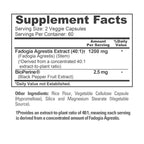 NusaPure Fadogia Agrestis 40:1 Extract, 1200 mg Per Serving 120 Vegan Capsules, GMO Free Supplement, Bioperine
