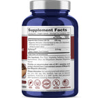 NusaPure Magnolia Bark 20:1 Extract, 250 mg 200 Vegan Vegetarian Capsules Non-GMO