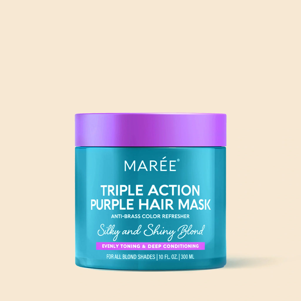 Purple Mask for Blonde Hair