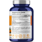 NusaPure Sea Buckthorn Omega-7 30:1 Extract, 250 mg per Veggie Caps - 200 Capsules - Non-GMO & Vegan
