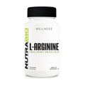NutraBio L-Arginine - 120 Capsules
