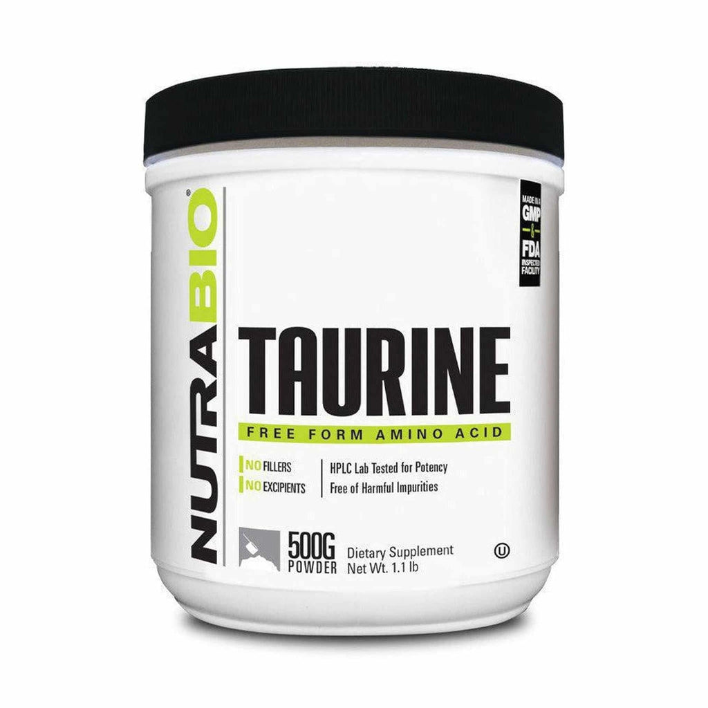 NutraBio Taurine Powder - 500g