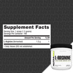NutraBio L-Arginine Powder