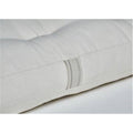 100% Organic Cotton Twin Massage Mat with 1 inch Natural Latex core in Organic Twill Fabric Case