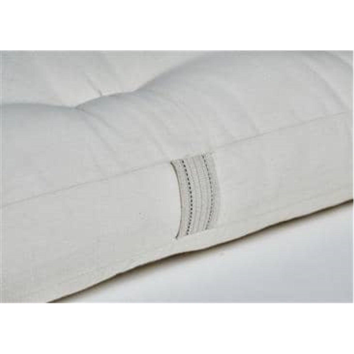 100% Organic Cotton Twin Massage Mat with 1 inch Natural Latex core in Organic Twill Fabric Case