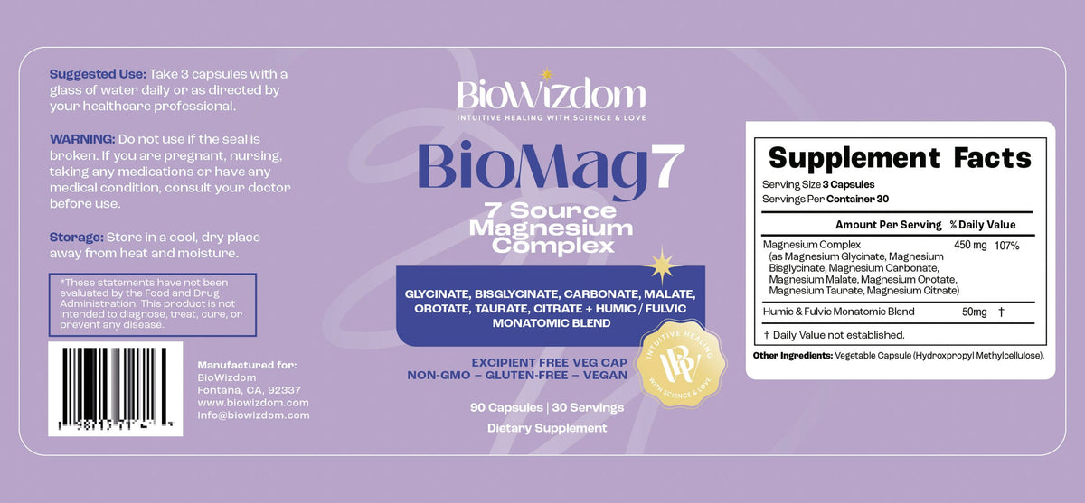 BioMag7 Magnesium Complex 90 caps