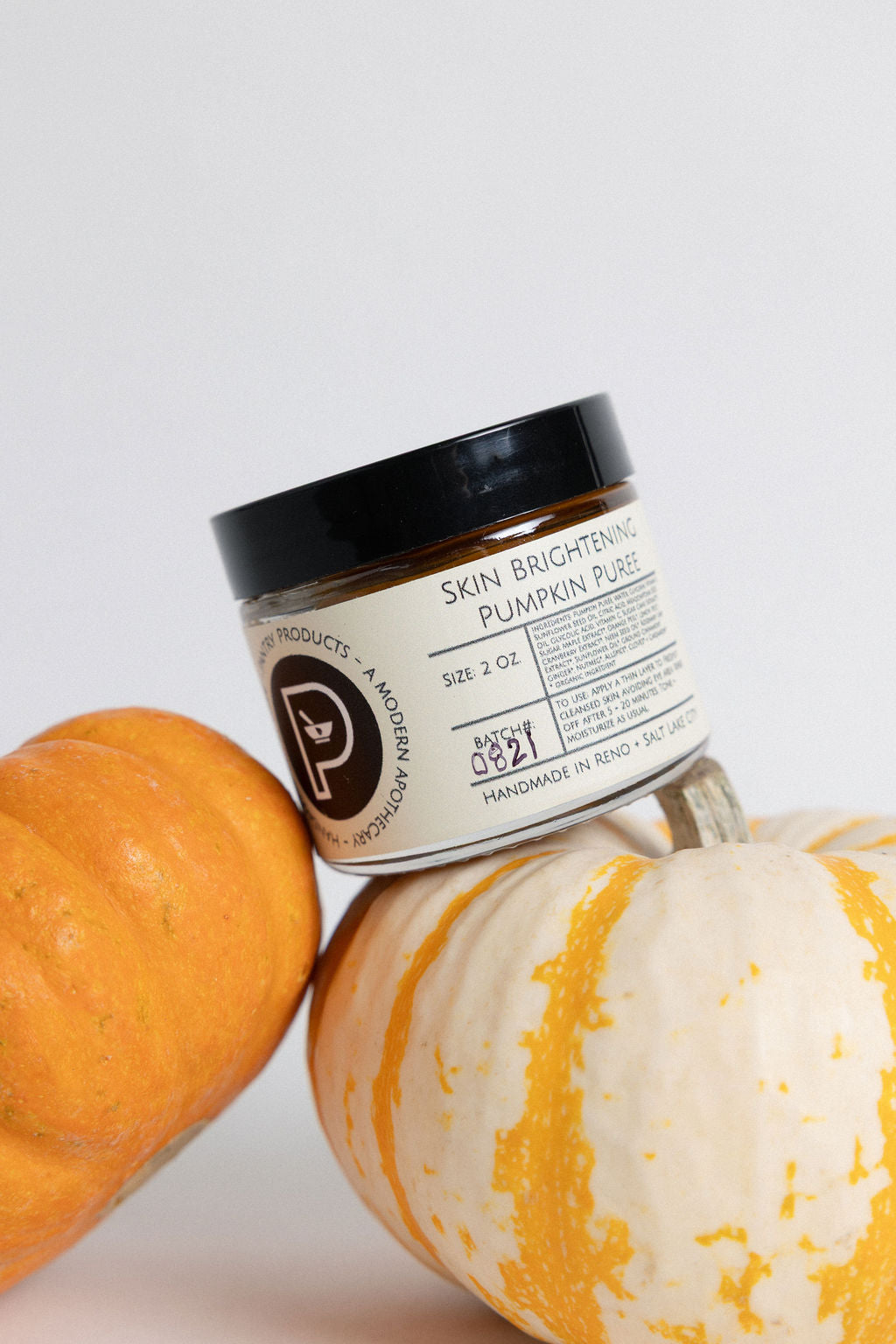 Pumpkin Skin Purée – antioxidant-rich Pumpkin + Glycolic Acid mask