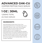 GHK-Cu Copper Peptide Face & Neck Serum