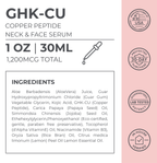 GHK-Cu Copper Peptide Neck & Face Serum
