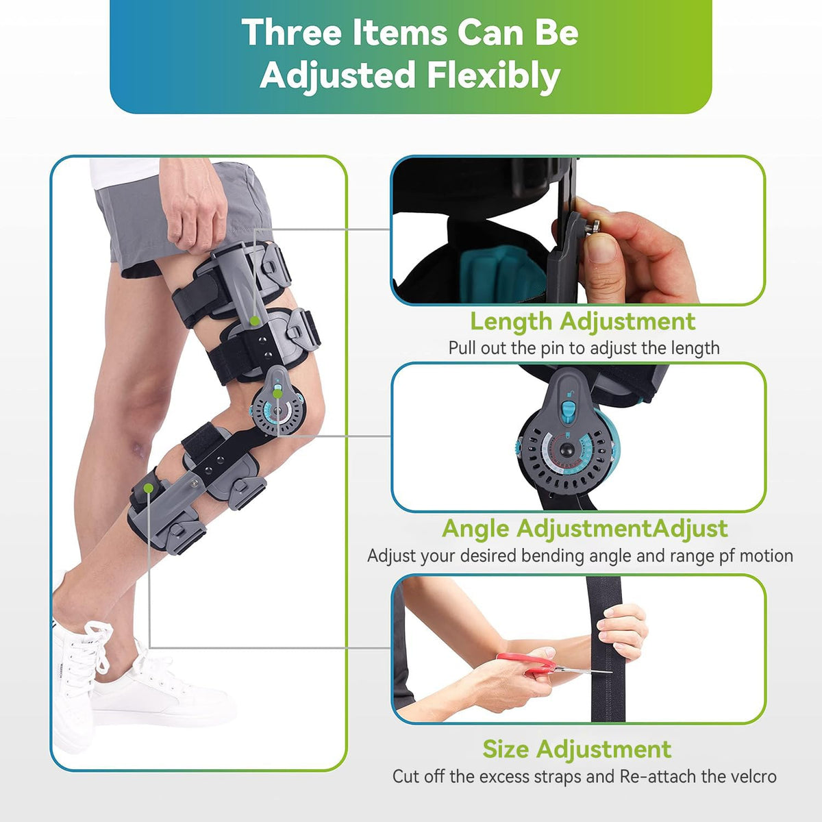 Hinged Knee Brace after Surgery