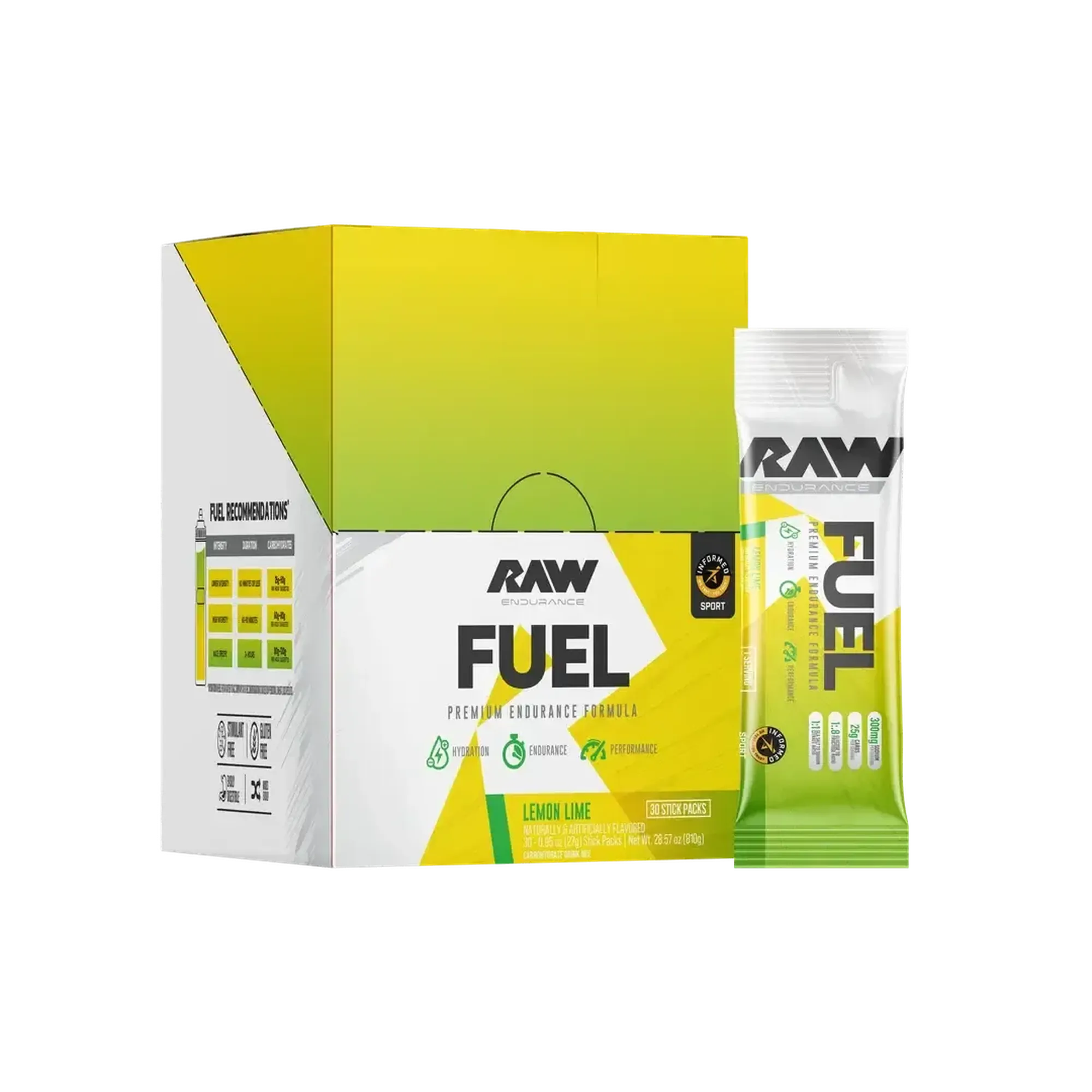 Raw Endurance Fuel Sticks