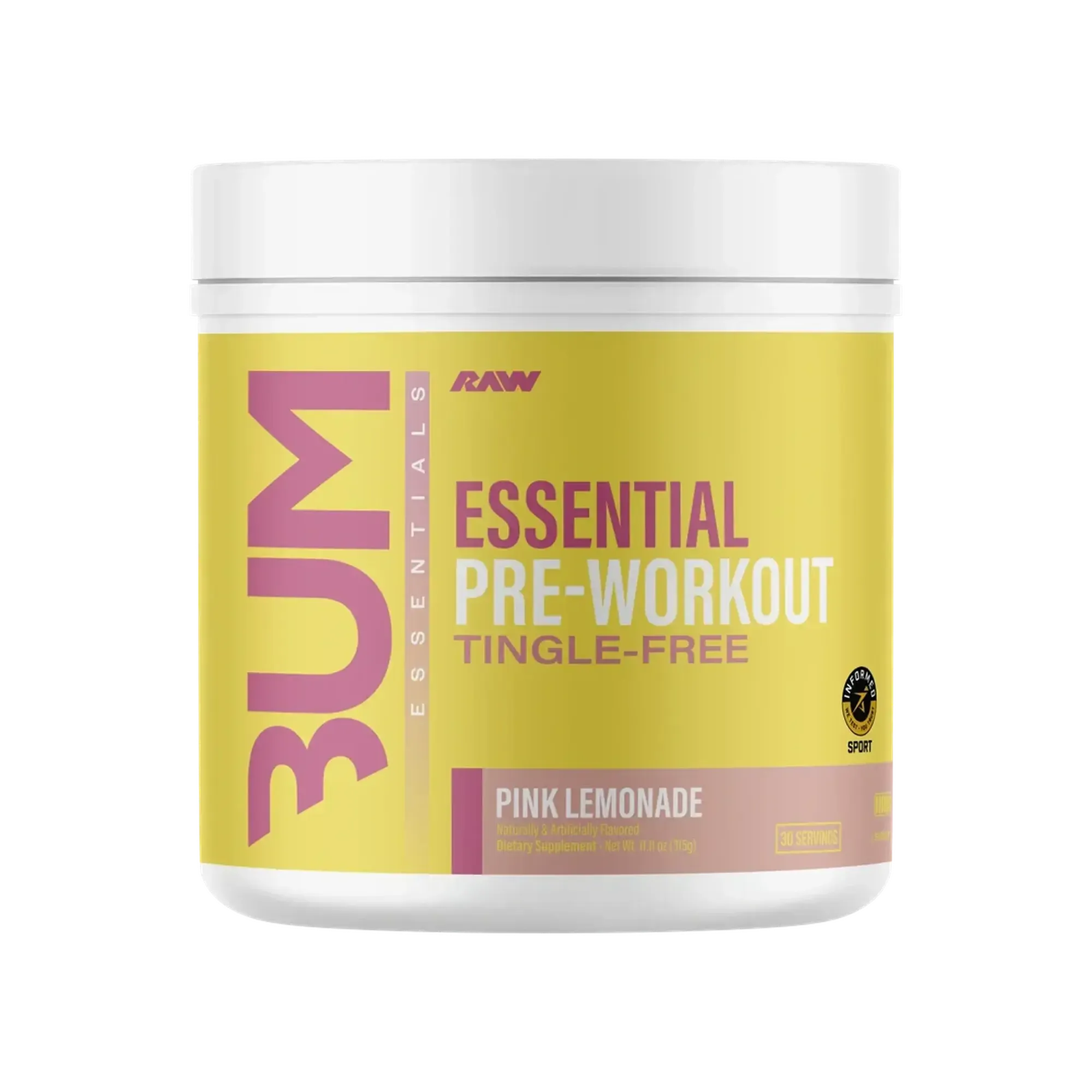 Raw Nutrition CBUM Essential Tingle-Free Pre-Workout