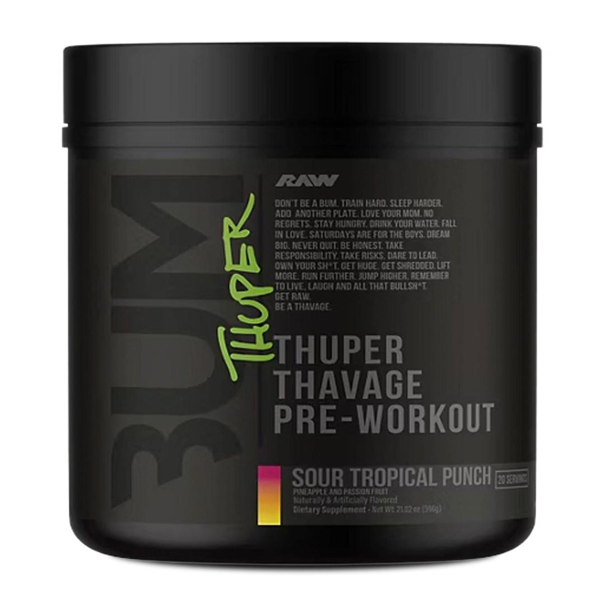 Raw Nutrition Thuper Thavage Pre-Workout