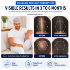 FullGlow Red Light and Infrared Therapy Hat