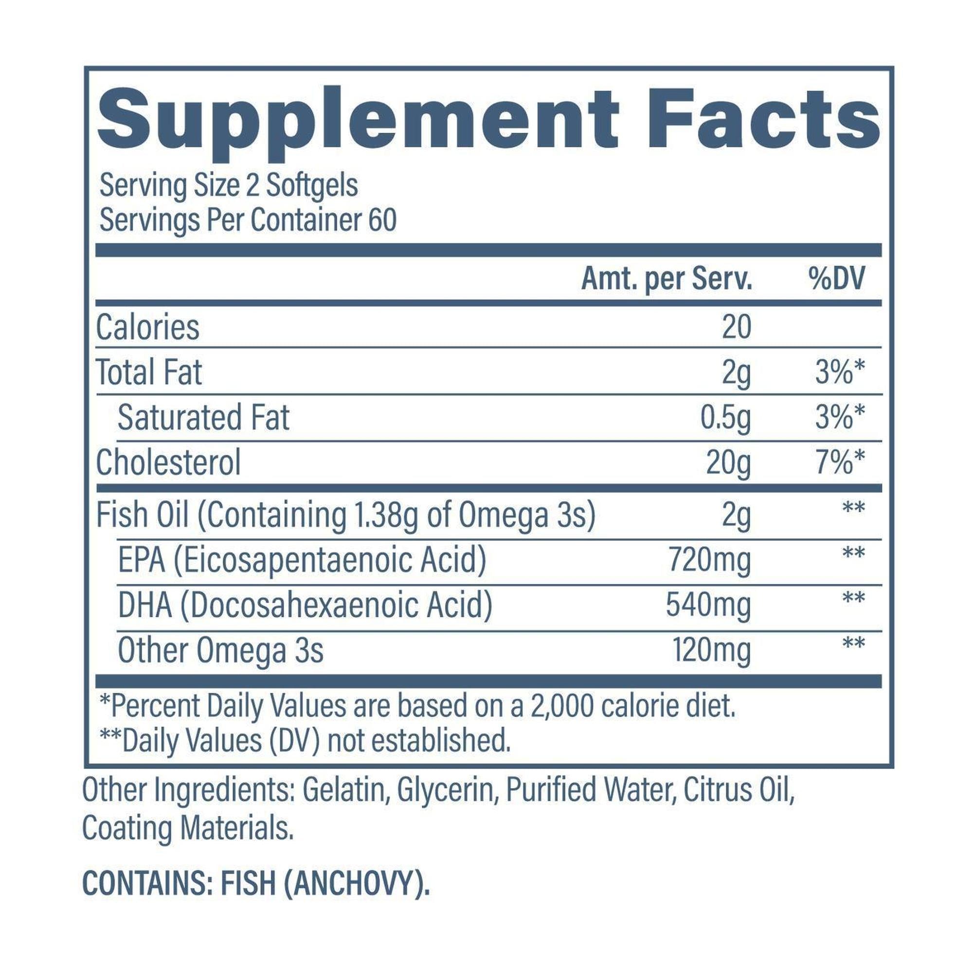 Revive Omega 3 - 120 Capsules