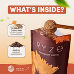 Mushroom Coffee – Premium Organic Mushroom Coffee Blend with Adaptogens for Focus, Energy & Immunity