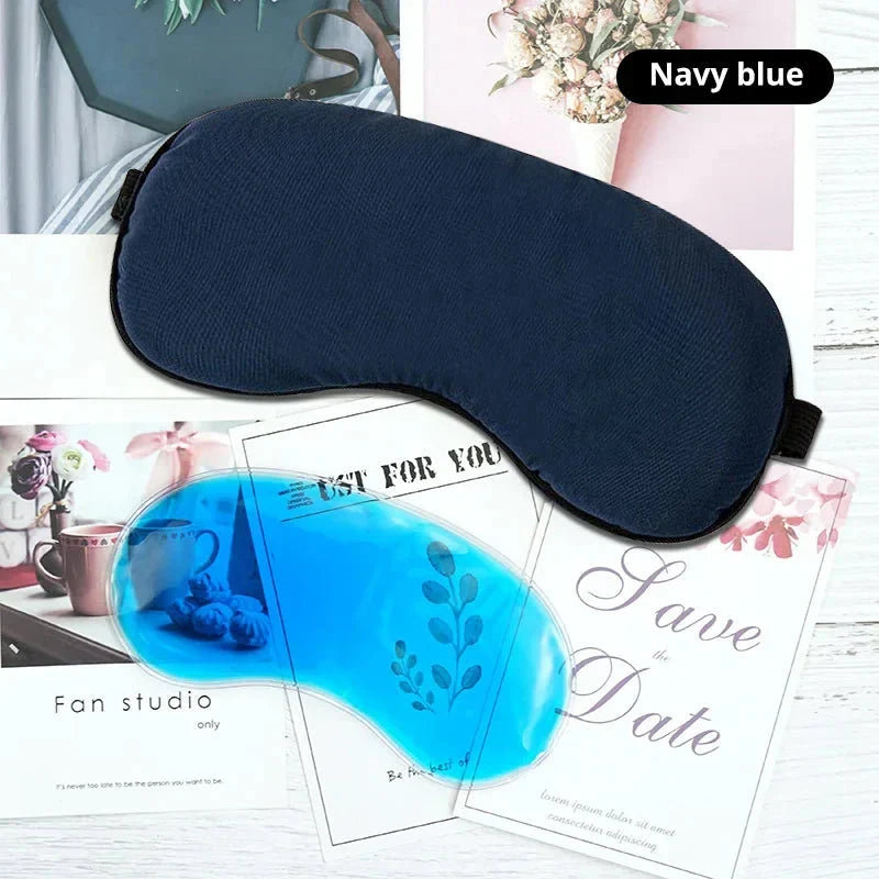 Light Blocking Sleep Mask with Gel Cold Ice Pack