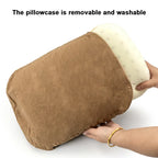 Memory foam pillow for neck pain