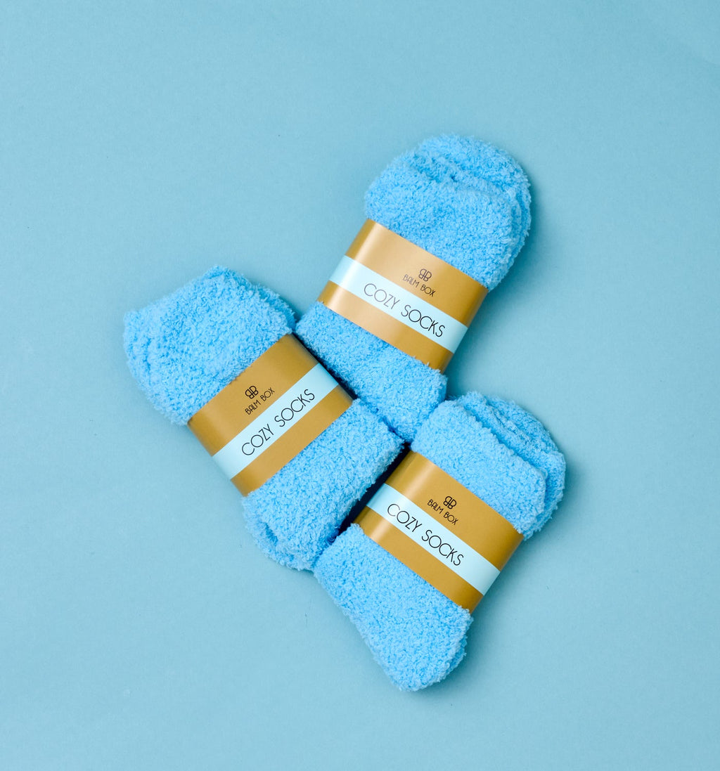 Cozy Cancer Patient Socks (3-pack)