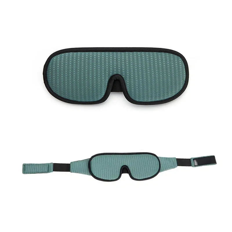 3D Eye Mask – Breathable Padded Sleep Mask with Adjustable Strap