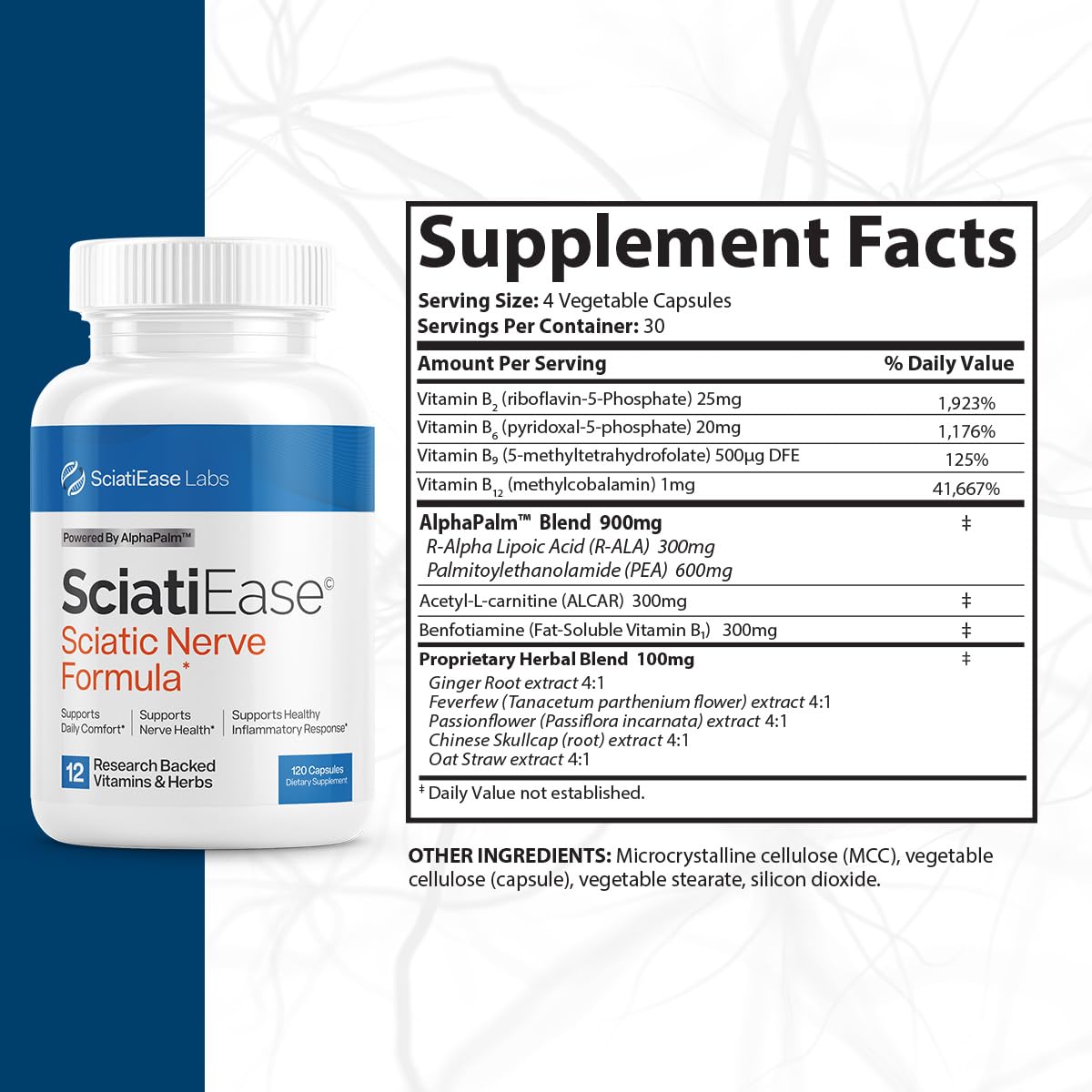 SciatiEase Nerve Support Supplement