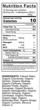 Organic Appetite Booster – Liquid Herbal Formula for Healthy Weight Gain & Appetite Support