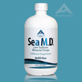 Sea M.D. Refill Size Concentrated Trace Mineral Drops 550 mL (18.6 fl.oz.)