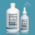 Sea M.D. Concentrated Trace Mineral Drops 120 ml & 550 ml Bundle