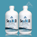 Sea M.D. Concentrated Trace Mineral Drops 2 Pack 550 ml Bundle