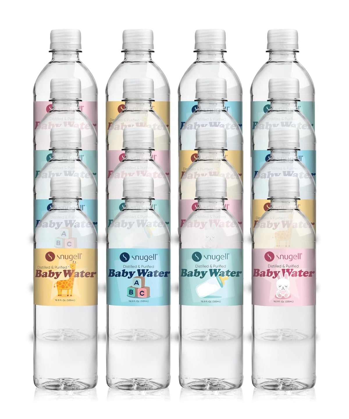 Baby Distilled Water - Water 16.9oz (12 pack)