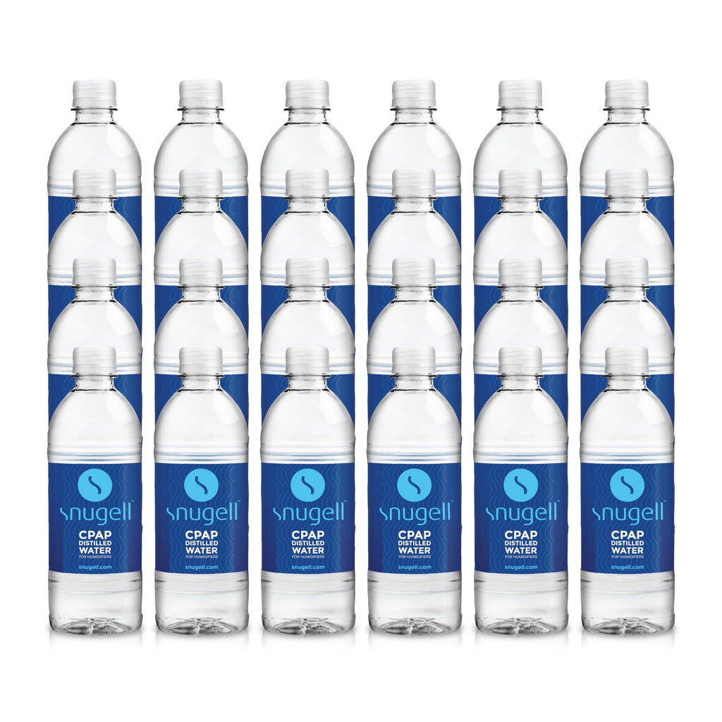 Distilled Water for CPAP Machines (24-Pack, 16.9 oz)