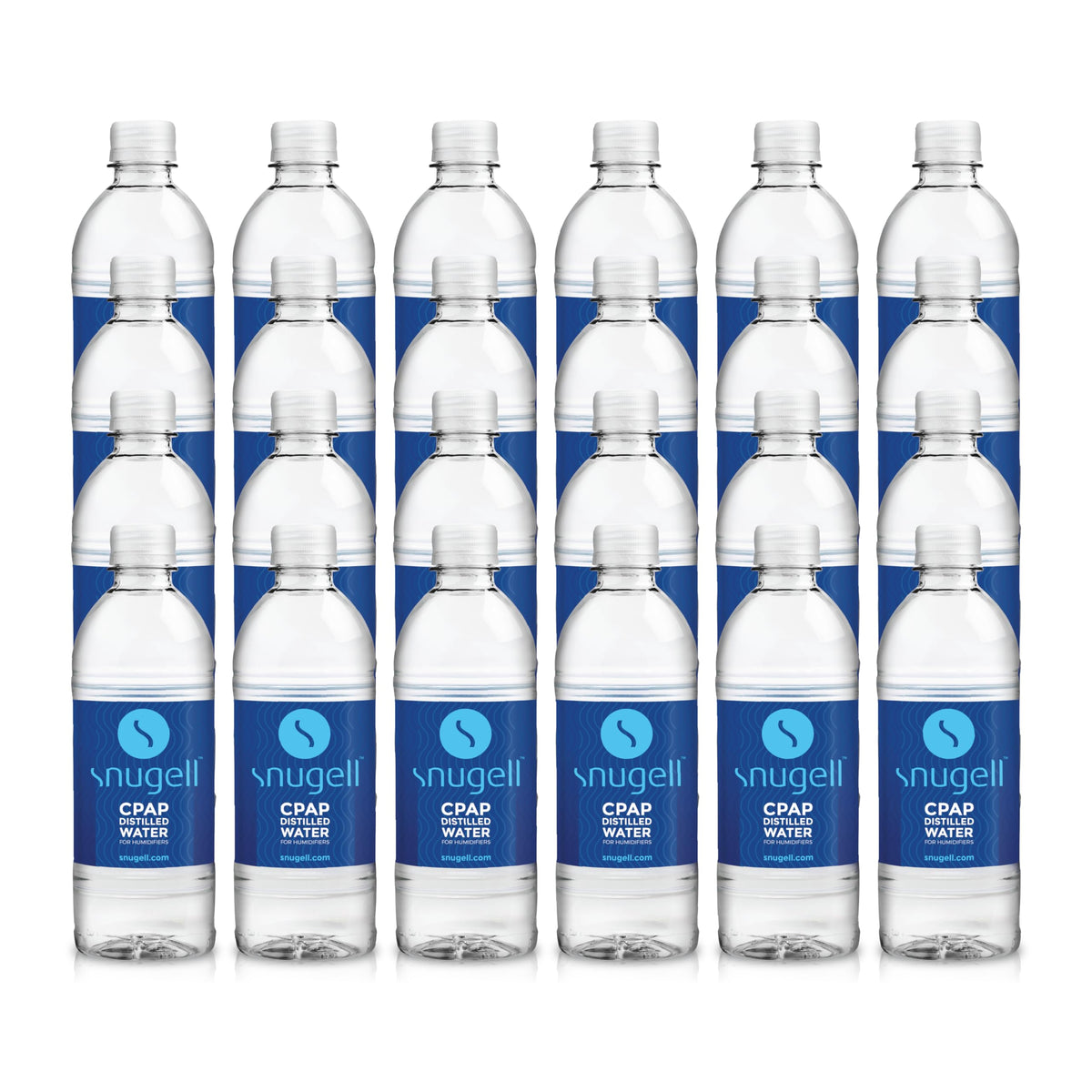 Distilled Water for CPAP Machines (24-Pack, 16.9 oz)