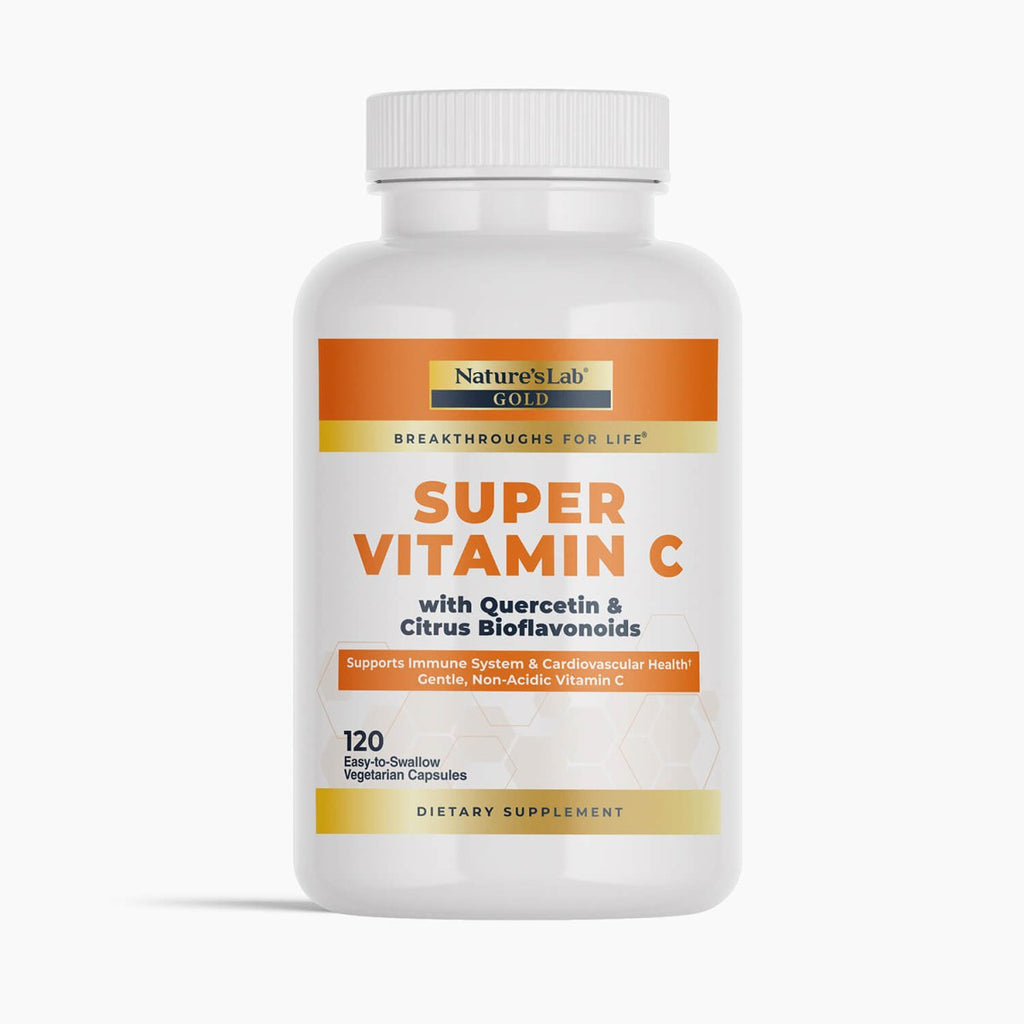 Nature's Lab Gold Super Vitamin C 1000 mg - 120 Capsules