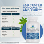 Nature's Lab Triple Strength Omega-3 Fish Oil with EPA & DHA - 180 Softgels