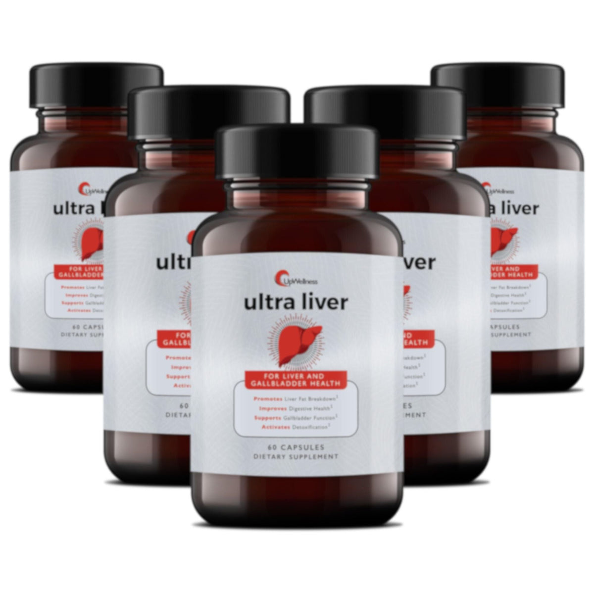UpWellness Ultra Liver - Liver and Gallbladder Health Dietary Supplement